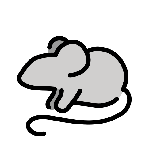 Mouse as drawn by OpenMoji in 17.0
