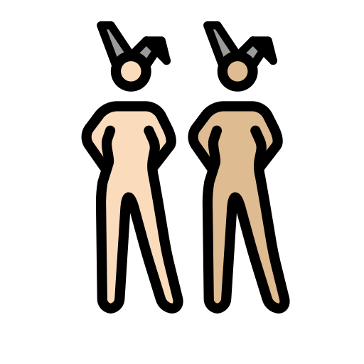 Women with Bunny Ears: Light Skin Tone, Medium-Light Skin Tone, the design in this release