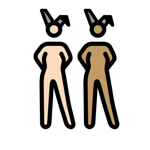 Women with Bunny Ears: Light Skin Tone, Medium Skin Tone, the design in this release
