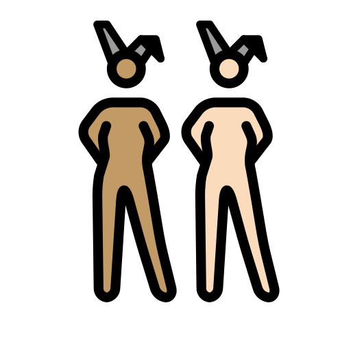 Women with Bunny Ears: Medium Skin Tone, Light Skin Tone, the design in this release