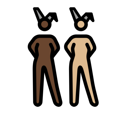 Women with Bunny Ears: Dark Skin Tone, Medium-Light Skin Tone, the design in this release