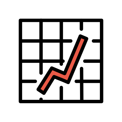 Graphique En Hausse as drawn by OpenMoji in 17.0