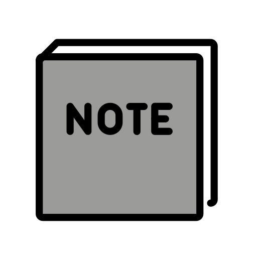 Carnet as drawn by OpenMoji in 17.0