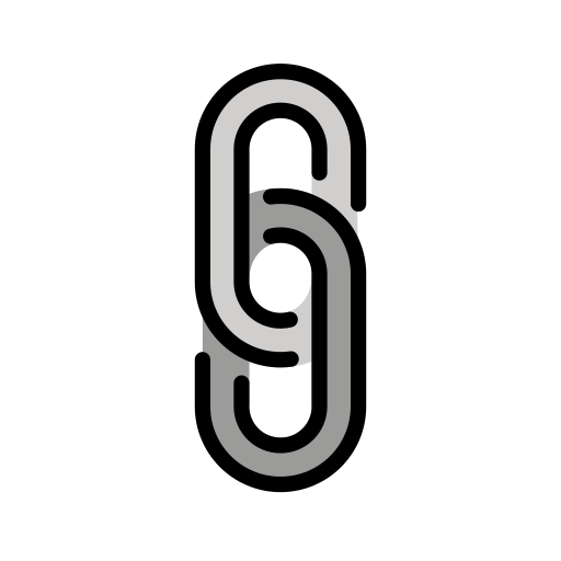 Link as drawn by OpenMoji in 17.0