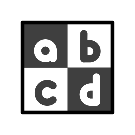 Input Latin Lowercase as drawn by OpenMoji in 17.0