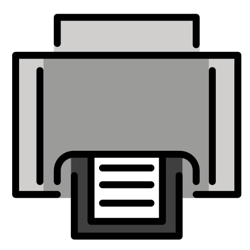 طابعة as drawn by OpenMoji in 17.0