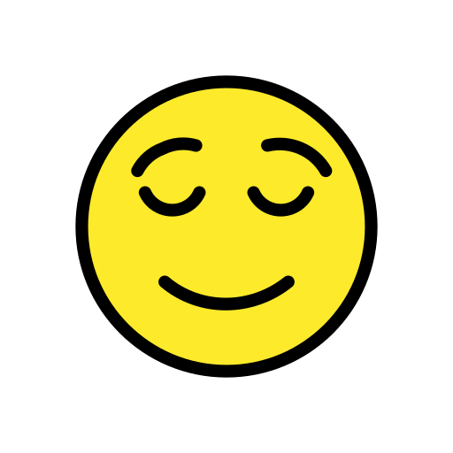 Relieved Face, the design in this release