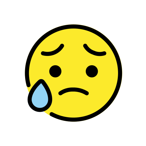 Sad but Relieved Face, the design in this release