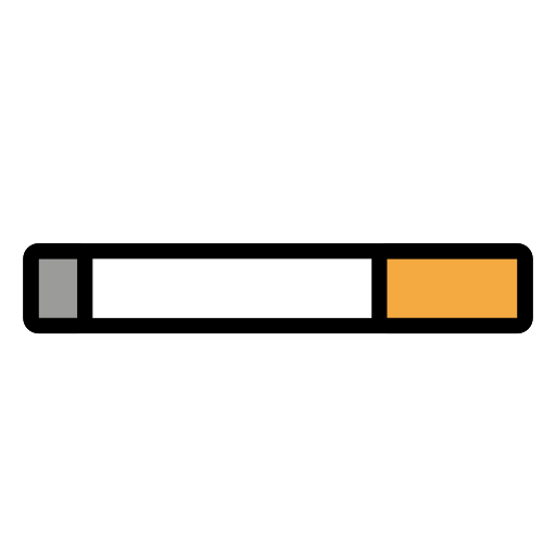 Cigarette as drawn by OpenMoji in 17.0
