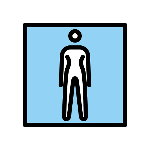 Women’s Room as drawn by OpenMoji in 17.0
