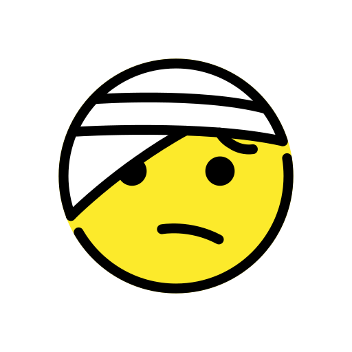 Face with Head-Bandage, the design in this release
