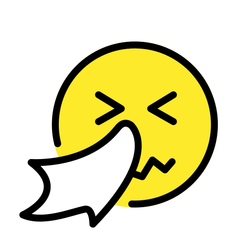 Sneezing Face, the design in this release