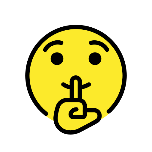 Shushing Face, the design in this release