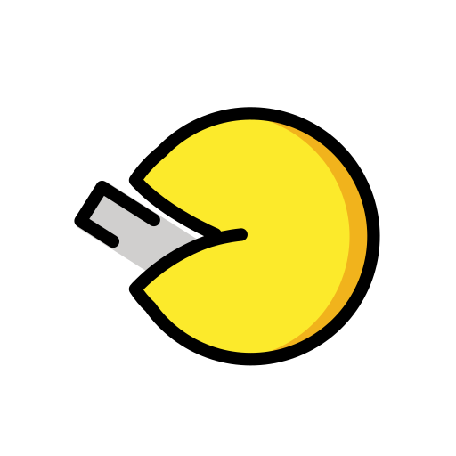 Glückskeks as drawn by OpenMoji in 17.0