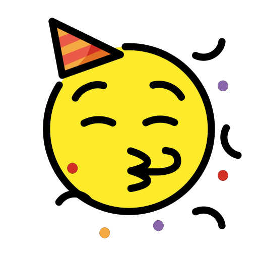 Partying Face, the design in this release