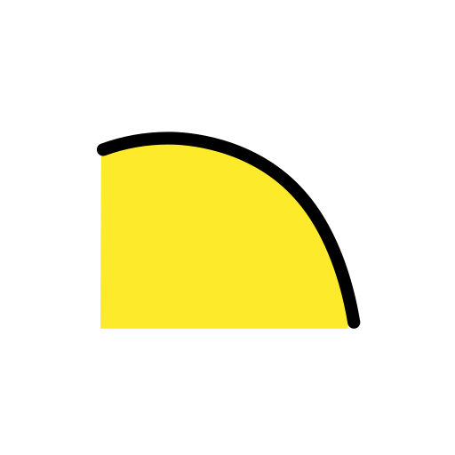 Bald as drawn by OpenMoji in 17.0