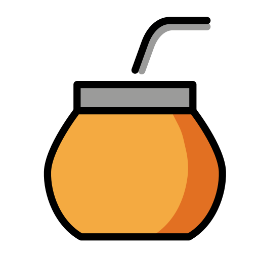 Mate as drawn by OpenMoji in 17.0