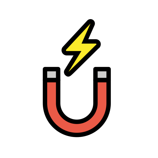 Magnet as drawn by OpenMoji in 17.0