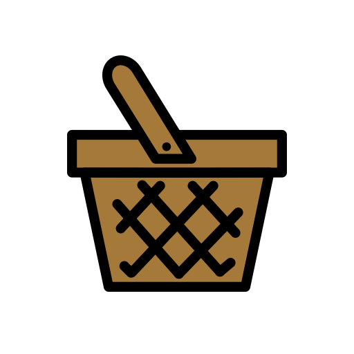 Basket as drawn by OpenMoji in 17.0