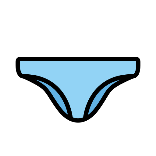Briefs as drawn by OpenMoji in 17.0