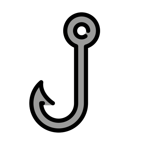 Haken as drawn by OpenMoji in 17.0