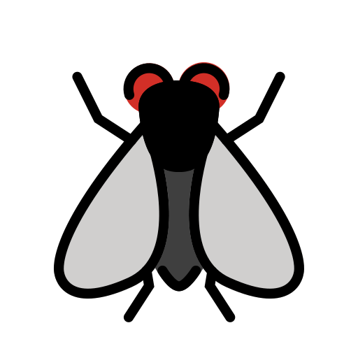 Fliege as drawn by OpenMoji in 17.0