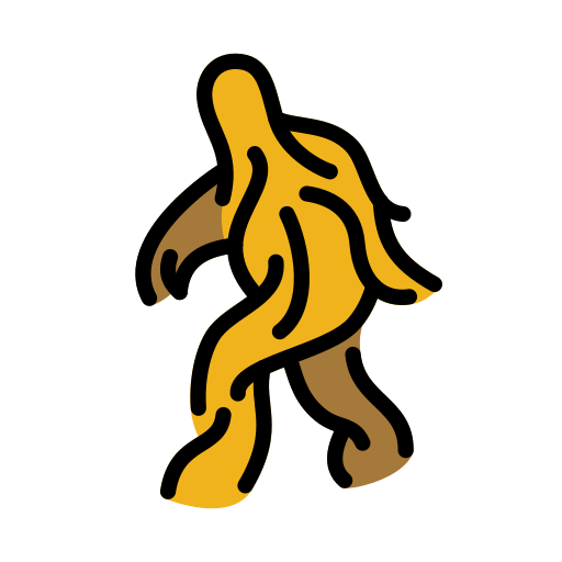 Hairy Creature, the design in this release