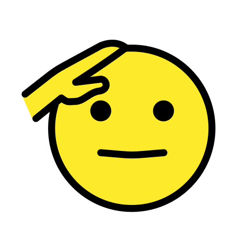 Saluting Face, the design in this release