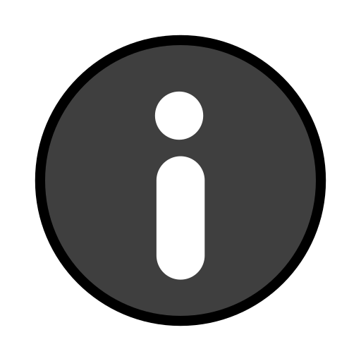 Punto Informazioni as drawn by OpenMoji in 17.0