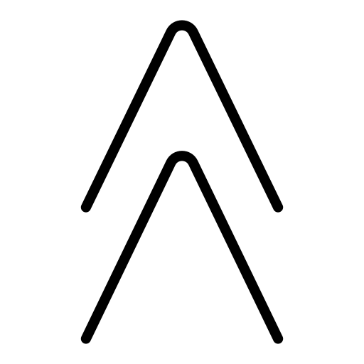 Fast up Button as drawn by OpenMoji in 17.0