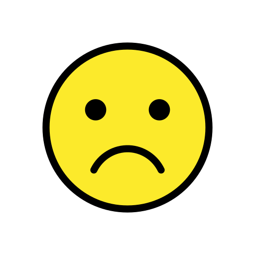 Frowning Face, the design in this release