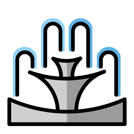 Fountain as drawn by OpenMoji in 17.0