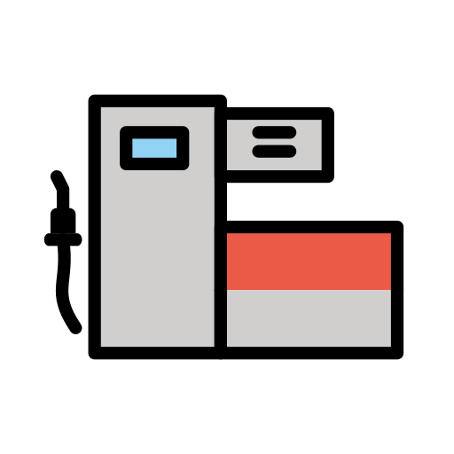 Fuel Pump as drawn by OpenMoji in 17.0