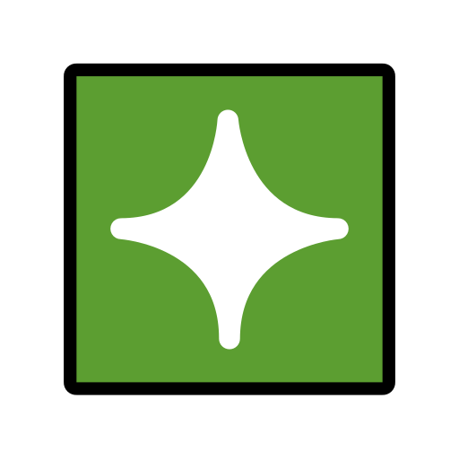 Sparkle as drawn by OpenMoji in 17.0