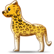 Leopard as drawn by Samsung in Experience 8.0