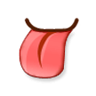 Tongue as drawn by Samsung in Experience 8.0