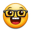nerd face — Samsung