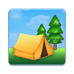 Camping as drawn by Samsung in Experience 8.1
