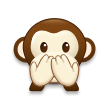 Speak-No-Evil Monkey as drawn by Samsung in Experience 8.1