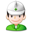 Construction Worker as drawn by Samsung in Experience 8.5