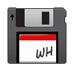 Floppy Disk as drawn by Samsung in Experience 8.5