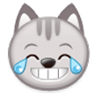 Cat with Tears of Joy, the previous design