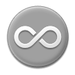 Simbolo Dell’infinito as drawn by Samsung in Experience 8.5