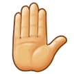Raised Hand as drawn by Samsung in Experience 8.5