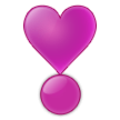 Heart Exclamation, the previous design