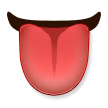 Tongue as drawn by Samsung in Experience 9.0