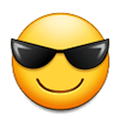 Smiling Face with Sunglasses, the design in this release