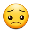 Disappointed Face as drawn by Samsung in Experience 9.0