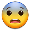 Fearful Face as drawn by Samsung in Experience 9.0