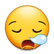 Sleepy Face as drawn by Samsung in Experience 9.0